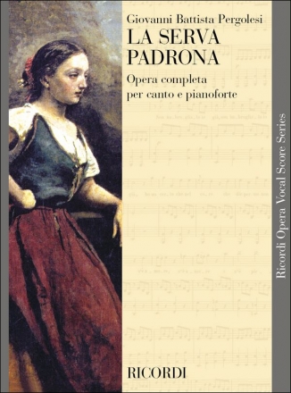 La serva padrona Klavierauzsug (it, broschiert)