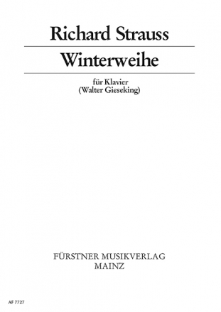 Winterweihe op. 48,4 fr Klavier