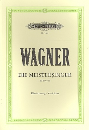 Die Meistersinger von Nrnberg  Klavierauszug (dt)