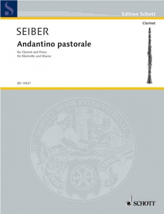 Andantino pastorale for clarinet and piano