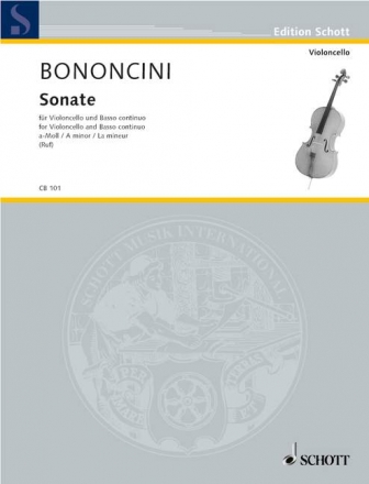 Sonate a-Moll fr Violoncello und Basso continuo (Cembalo, Klavier), Violoncello (Vi