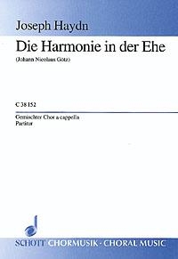 Die Harmonie in der Ehe fr gemischten Chor (SATB) Chorpartitur