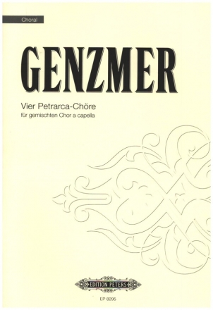 4 Petrarca-Chre fr 5 gem Stimmen (Chor) a cappella Partitur