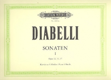 Sonaten op.32, op.33 und op.37 fr Klavier