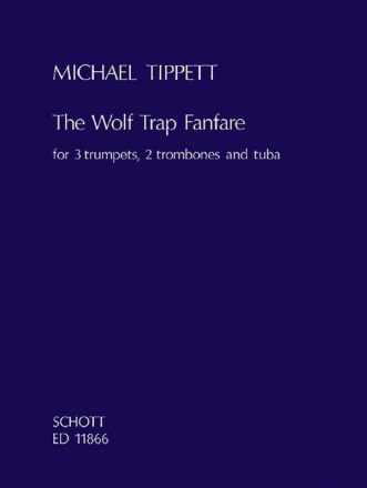 The wolf trap fanfare for 2 trumpets, 2 trombones and tuba 5 parts