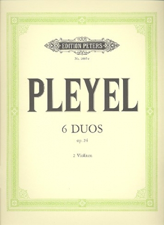 6 Duos op.24 fr 2 Violinen Stimmen