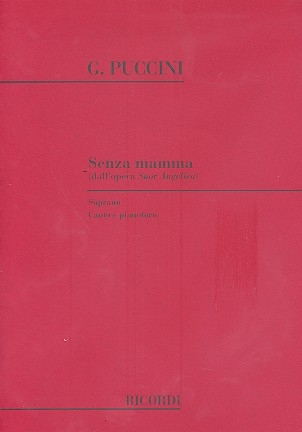 Senza mamma o bimbo per soprano e pianoforte (it)