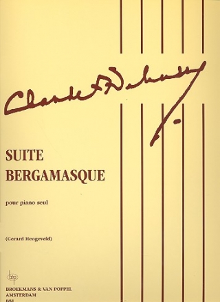 Suite bergamasque pour piano seul