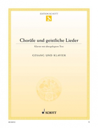 Chorle und geistliche Lieder fr Klavier