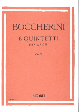 Quintetti op.47,1-2 per archi parti