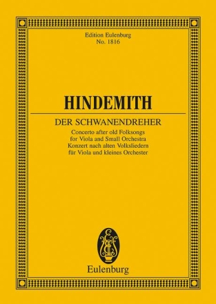 Der Schwanendreher fr Viola und Orchester Studienpartitur