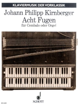 Acht Fugen fr Cembalo oder Orgel