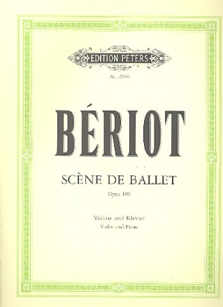 Ballett-Szene op.100 fr Violine und Klavier