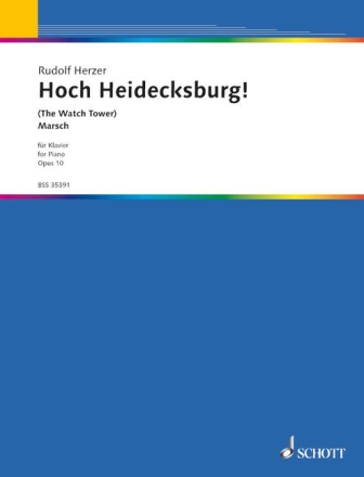 Hoch Heidecksburg Marsch op.10 fr Klavier