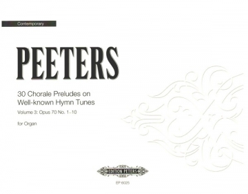 Choral Preludes op.70 fr Orgel