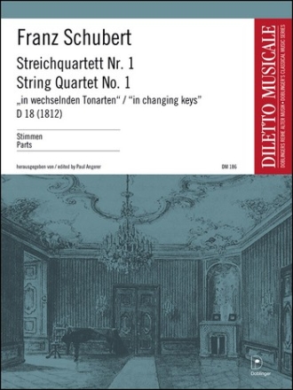 Streichquartett Nr.1 D18  Stimmen