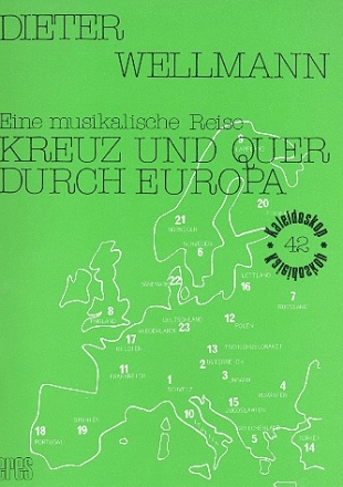 Kreuz und quer durch Europa fr Kinderchor und Instrumente Partitur