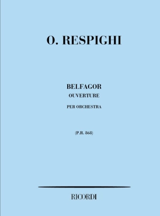 Belfagor - Ouverture per orchestra partitura