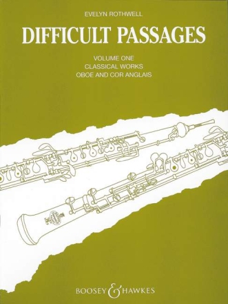 Difficult Passages Vol. 1 fr Oboe (Englischhorn)