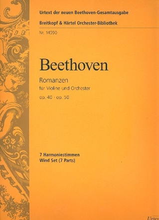 Romanzen F-Dur op.40 und G-Dur op.50 fr Violine und Orchester Harmonie