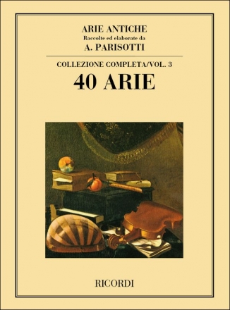 Arie antiche vol.3 a una voce per canto e pianoforte