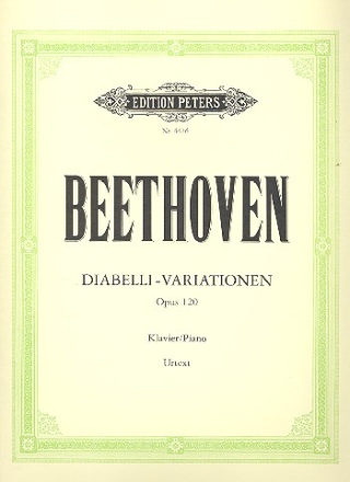 33 Vernderungen ber einen Walzer von Anton Diabelli op.120 fr Klavier