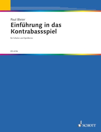 Einfhrung in das Kontrabassspiel fr Kontrabass