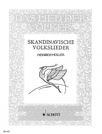 Skandinavische Volkslieder Band 2 fr Singstimme und Klavier