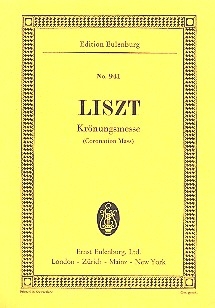 Krnungsmesse for Soli, Chor und Orchester Studienpartitur