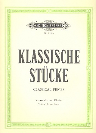 Sammlung klassischer Stcke Band 1 fr Violoncello und Klavier