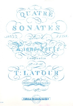 4 sonates pour le pianoforte