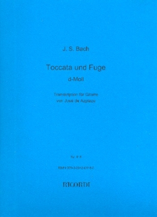 Toccata und Fuge d-Moll fr Gitarre