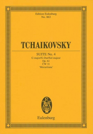 Mozartiana op.61 Suite Nr.4 fr Orchester Studienpartitur