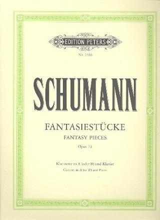 Fantasiestcke op.73 fr Klarinette (A/B) und Klavier