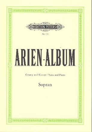 Arien-Album fr Sopran und Klavier