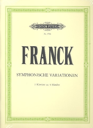 Sinfonische Variationen fr 2 Klaviere