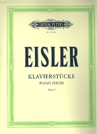 Klavierstcke op.8 fr Klavier