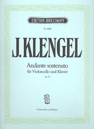 Andante Sostenuto op.51 fr Violoncello und Klavier