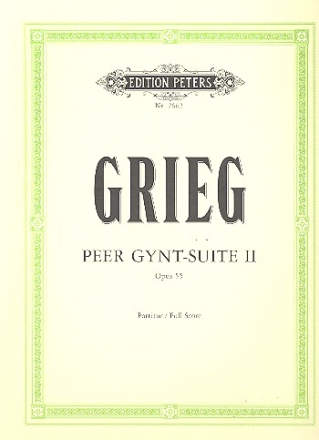 Peer-Gynt-Suite Nr.2 op.55 fr Orchester Partitur