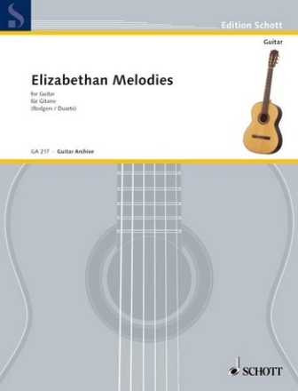 Elizabethan melodies fr Gitarre