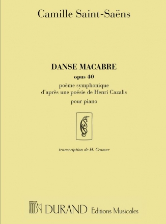 Danse macabre op.40 pour piano