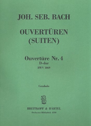 Ouvertre D-Dur Nr.4 BWV1069 fr Orchester Cembalo