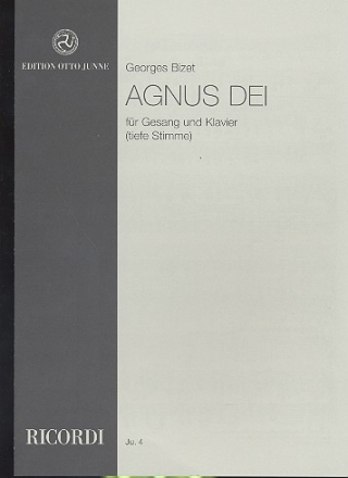 Agnus Dei D-Dur fr tiefe Singstimme und Klavier