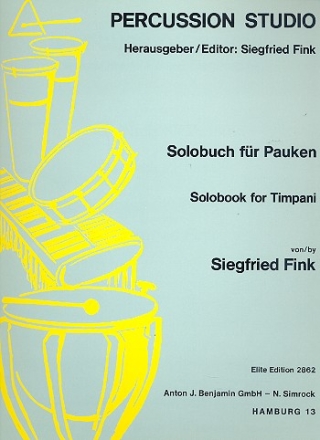 Solobuch Band 1 fr Pauken