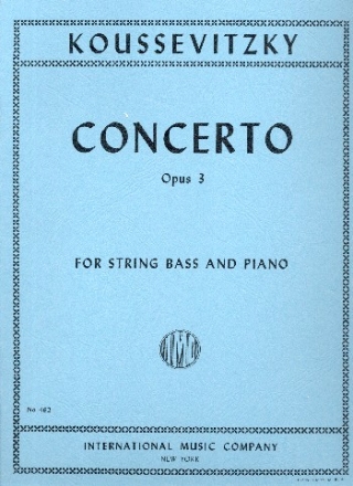 Concerto op.3 for double bass and piano