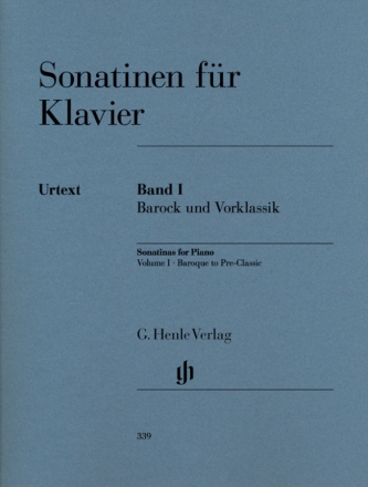 Sonatinen fr Klavier Band 1 Barock und Vorklassik