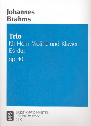 Trio op.40 fr Klavier, Violine und Horn Stimmen