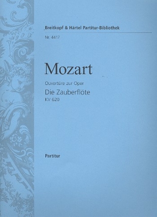 Die Zauberflte KV620 Ouvertre fr Orchester Partitur