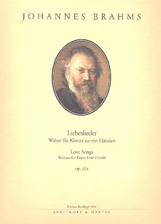 Walzer nach Liebesliedern op.52a fr Klavier zu 4 Hnden