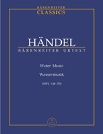 WATER MUSIC, HWV348-350 STUDIENPARTITUR